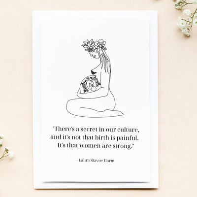 BIRTH Day Greeting Card (Add Personalized Note)