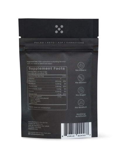 PLUCK Desiccated Organ Powder